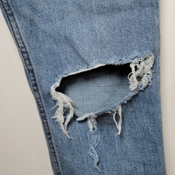 Abercrombie & Fitch 90's Slim Straight Ultra High Rise Curve Love Size 27/4L - Picture 3 of 11